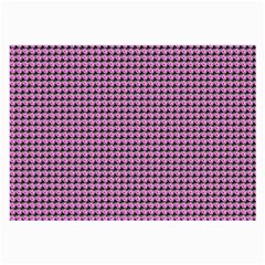 Pattern Grid Background Large Glasses Cloth (2-side) by Nexatart