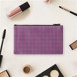 Pattern Grid Background Cosmetic Bag (Small)  Back