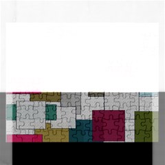 Decor Painting Design Texture Rectangular Jigsaw Puzzl by Nexatart