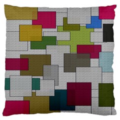 Decor Painting Design Texture Standard Flano Cushion Case (one Side) by Nexatart