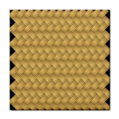 Wood Illustrator Yellow Brown Tile Coasters by Nexatart