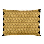 Wood Illustrator Yellow Brown Pillow Case (Two Sides) Back