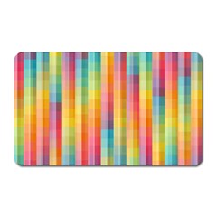 Background Colorful Abstract Magnet (rectangular) by Nexatart