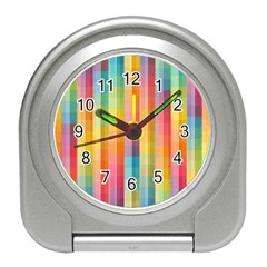 Background Colorful Abstract Travel Alarm Clocks by Nexatart