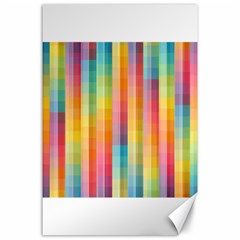 Background Colorful Abstract Canvas 24  X 36  by Nexatart