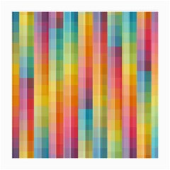 Background Colorful Abstract Medium Glasses Cloth (2-side) by Nexatart