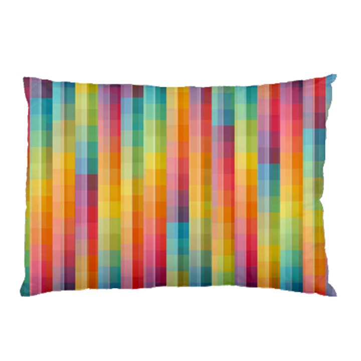 Background Colorful Abstract Pillow Case (Two Sides)