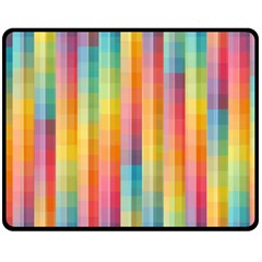 Background Colorful Abstract Double Sided Fleece Blanket (medium)  by Nexatart