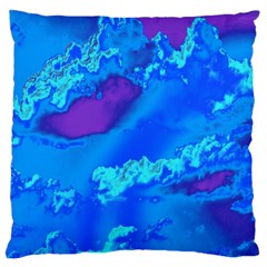 Sky Pattern Large Cushion Case (one Side) by Valentinaart