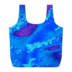 Sky Pattern Full Print Recycle Bags (l)  by Valentinaart