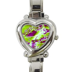 Sky Pattern Heart Italian Charm Watch by Valentinaart