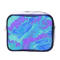 Sky Pattern Mini Toiletries Bags by Valentinaart