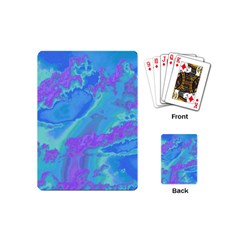 Sky Pattern Playing Cards (mini)  by Valentinaart