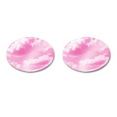 Sky Pattern Cufflinks (oval)