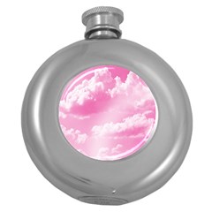 Sky Pattern Round Hip Flask (5 Oz) by Valentinaart