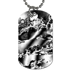 Sky Pattern Dog Tag (one Side) by Valentinaart