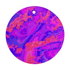 Sky Pattern Ornament (round) by Valentinaart