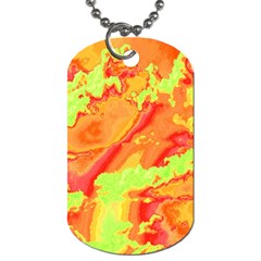 Sky Pattern Dog Tag (one Side) by Valentinaart