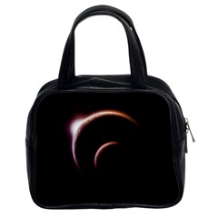 Planet Space Abstract Classic Handbags (2 Sides) by Nexatart