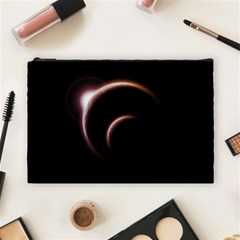 Planet Space Abstract Cosmetic Bag (large)  by Nexatart