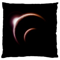 Planet Space Abstract Standard Flano Cushion Case (one Side) by Nexatart