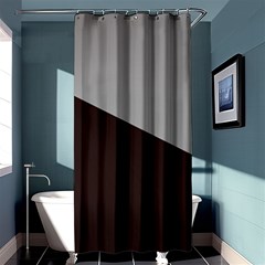 Course Gradient Color Pattern Shower Curtain 36  X 72  (stall)  by Nexatart