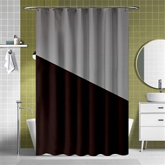 Course Gradient Color Pattern Shower Curtain 48  X 72  (small)  by Nexatart