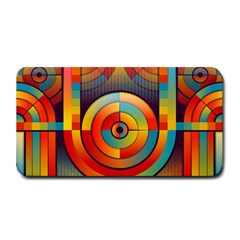 Abstract Pattern Background Medium Bar Mats by Nexatart