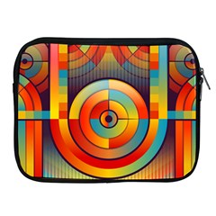 Abstract Pattern Background Apple Ipad 2/3/4 Zipper Cases by Nexatart