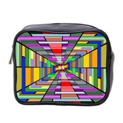 Art Vanishing Point Vortex 3d Mini Toiletries Bag 2-side by Nexatart