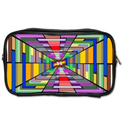 Art Vanishing Point Vortex 3d Toiletries Bags by Nexatart