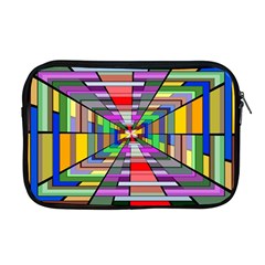 Art Vanishing Point Vortex 3d Apple Macbook Pro 17  Zipper Case by Nexatart