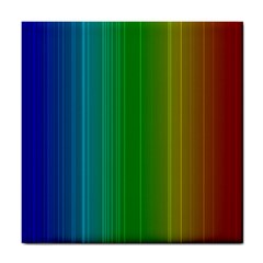 Spectrum Colours Colors Rainbow Tile Coasters by Nexatart