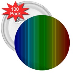 Spectrum Colours Colors Rainbow 3  Buttons (100 Pack)  by Nexatart