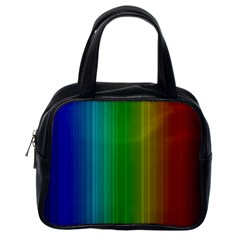 Spectrum Colours Colors Rainbow Classic Handbags (one Side) by Nexatart