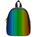 Spectrum Colours Colors Rainbow School Bags (Small)  Front