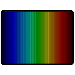 Spectrum Colours Colors Rainbow Fleece Blanket (large)  by Nexatart