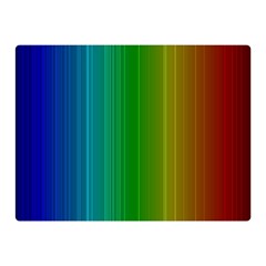 Spectrum Colours Colors Rainbow Double Sided Flano Blanket (mini)  by Nexatart