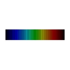 Spectrum Colours Colors Rainbow Flano Scarf (mini) by Nexatart