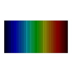 Spectrum Colours Colors Rainbow Satin Wrap by Nexatart