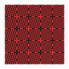 Abstract Background Red Black Medium Glasses Cloth by Nexatart