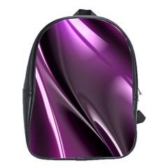 Fractal Mathematics Abstract School Bags(large)  by Nexatart