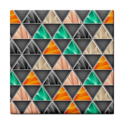 Abstract Geometric Triangle Shape Tile Coasters by Nexatart