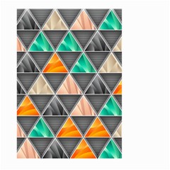 Abstract Geometric Triangle Shape Large Garden Flag (two Sides) by Nexatart