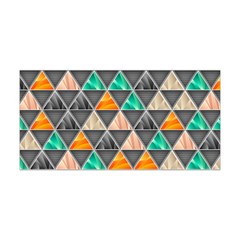 Abstract Geometric Triangle Shape Yoga Headband