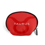 Zodizc Taurus Red Accessory Pouches (Small)  Front