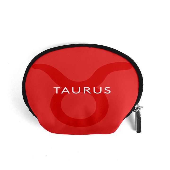 Zodizc Taurus Red Accessory Pouches (Small) 