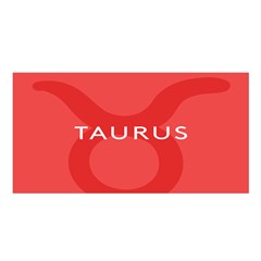 Zodizc Taurus Red Satin Shawl by Mariart