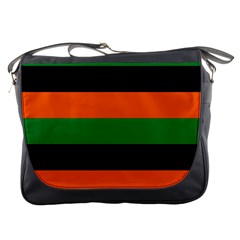 Color Green Orange Black Messenger Bags by Mariart