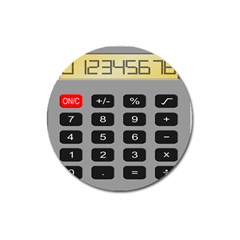 Calculator Magnet 3  (round) by Mariart